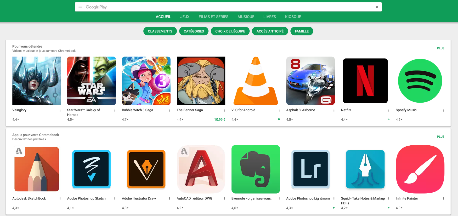 play store for chrome book