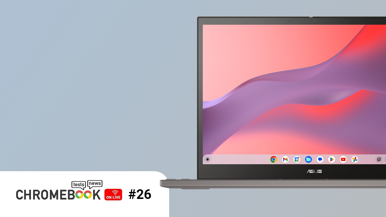 Chromebook On Live #26 : RDV ce jeudi à partir de 21h00